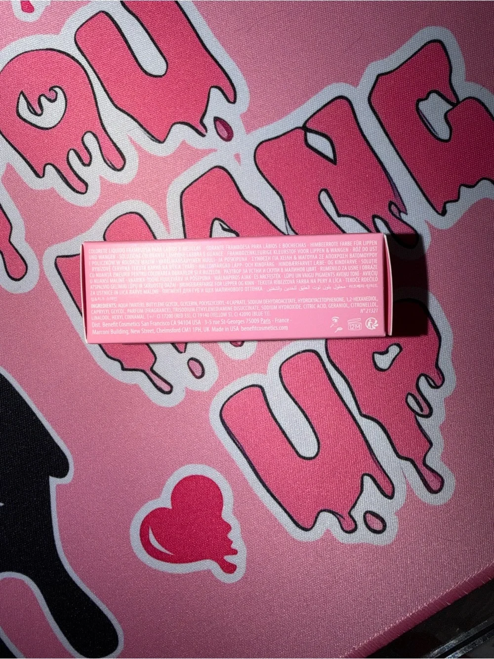BeneTint Raspberry-Tinted Lip & Cheek Stain - Pink